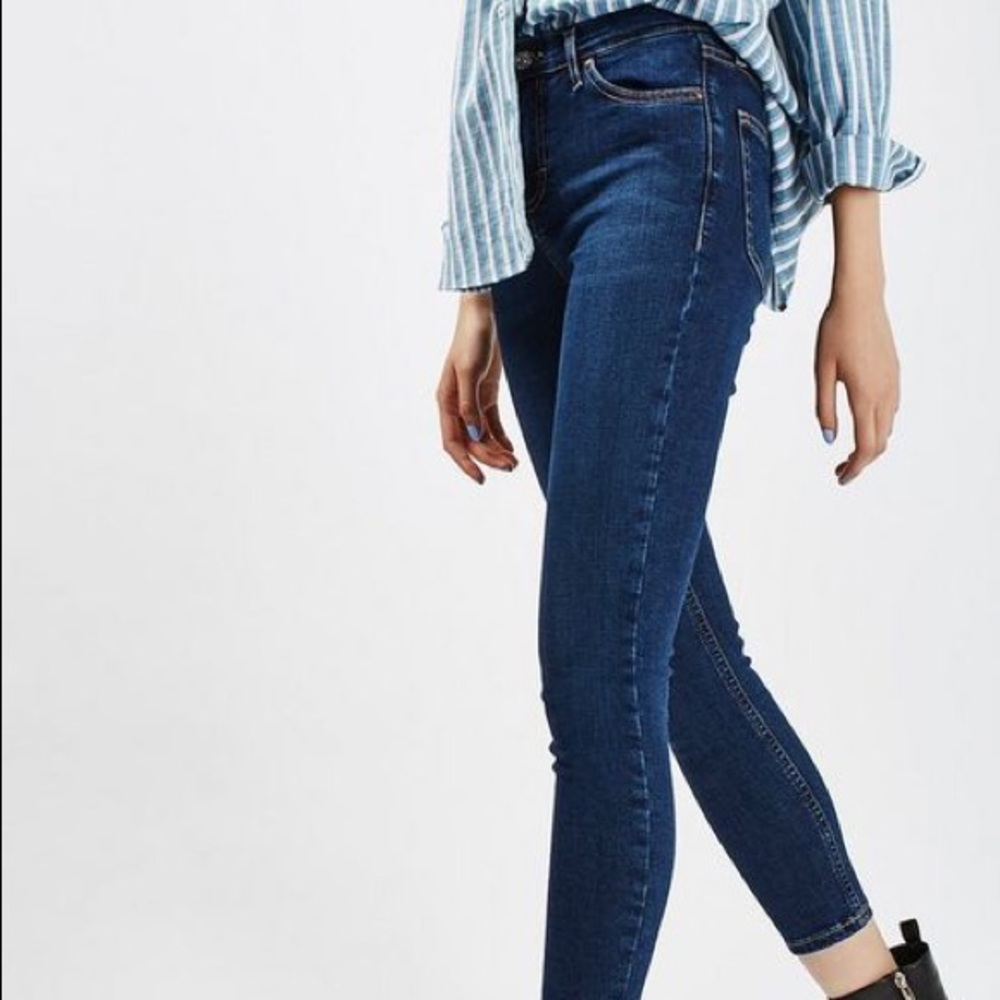 NWOT Topshop Jamie Jeans
